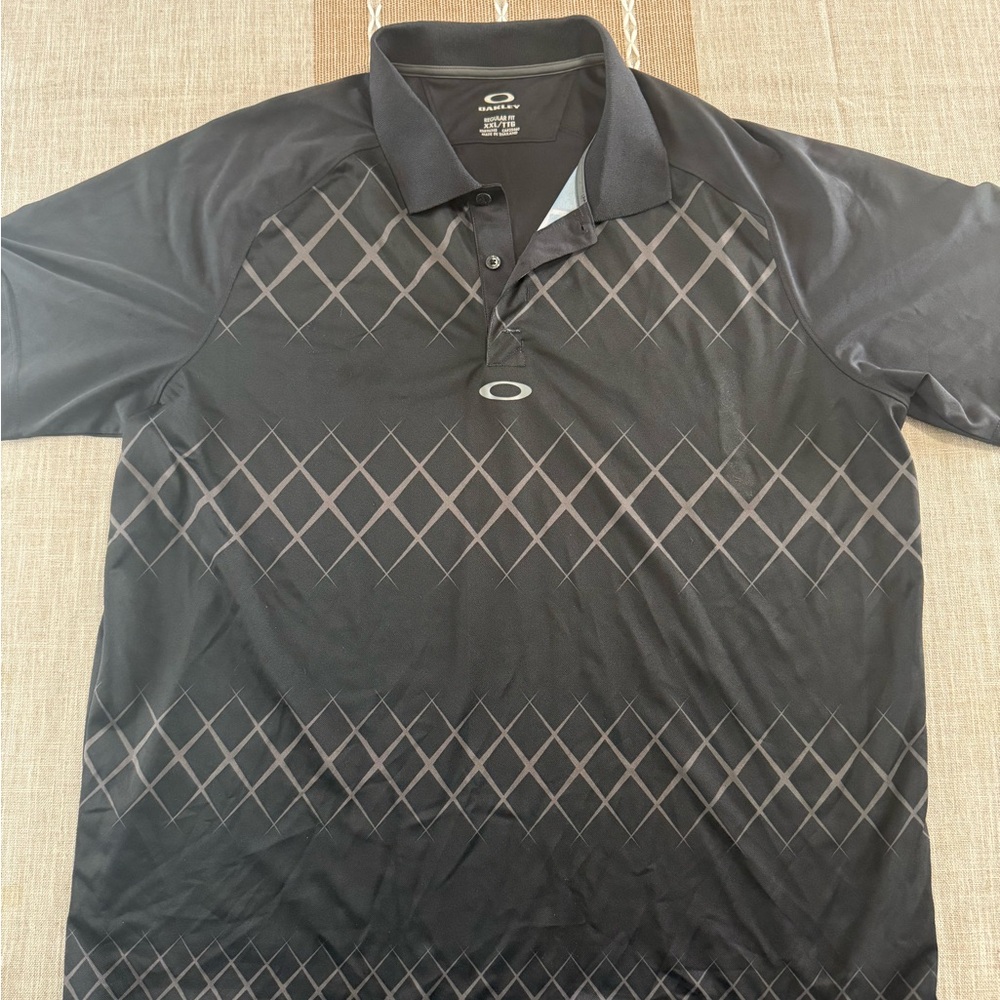 Oakley Black Hydrolix Polo